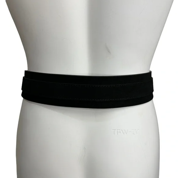 NWT J. Crew Sueded Black Belt S/M 30”-35” jcrew - Picture 4 of 7